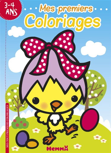 Mes premiers coloriages, 3-4 ans : Pâques