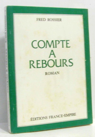 Couverture de Compte à Rebours par Fred Rossier