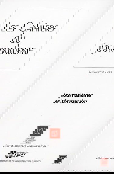 Journalisme et formation vol. 21