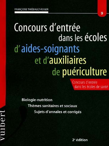 Concours d'entrée dans les écoles d'aide-soignant et d'auxiliaire de puériculture