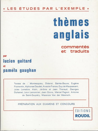 Couverture de Thèmes anglais (niveau bac et enseignement supérieur) : 20 thèmes d'auteurs avec commentaires et modèle de traduction