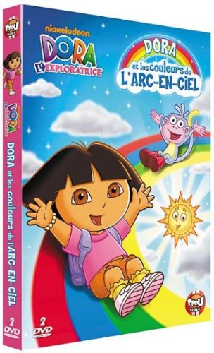 Couverture de l'exploratrice-Dora et Les Couleurs de l'arc-en-Ciel