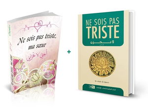 Pack de 2 livres - Ne sois pas triste + Ne sois pas triste, ma sœur