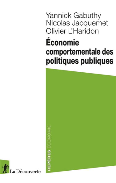 Couverture de Economie comportementale des politiques publiques