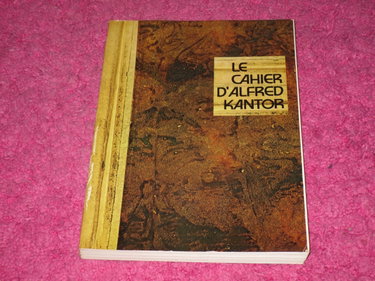 Couverture de Le Cahier d'Alfred Kantor. (Album réunissant de très nombreuses aquarelles de l'auteur sur sa déportation à Auschwitz et Schwarzheide).