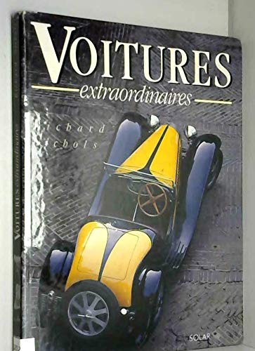 Couverture de Voitures extraordinaires