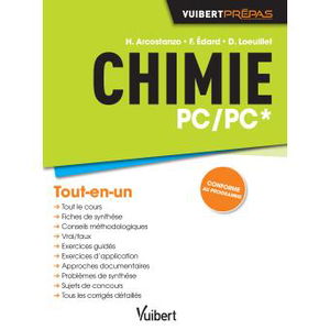 Chimie : PC, PC* : tout-en-un