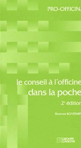 Le conseil à l'officine dans la poche