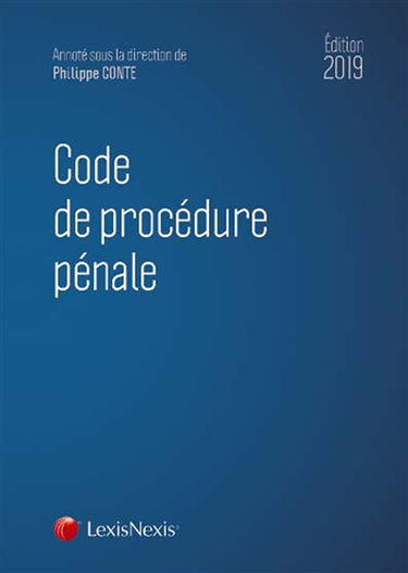 Code de procédure pénale 2019