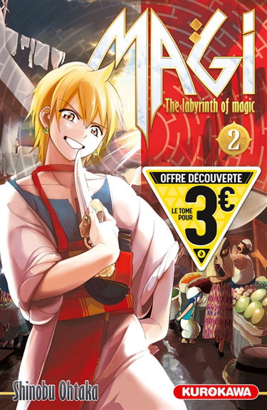 Couverture de Magi : the labyrinth of magic. Vol. 2
