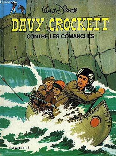 Couverture de Davy Crockett contre les comanches
