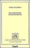 De l'explication dans les sciences, 1927