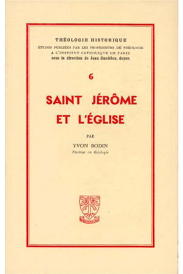 Saint Jérôme et l'Eglise