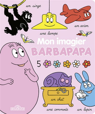Couverture de Mon imagier Barbapapa