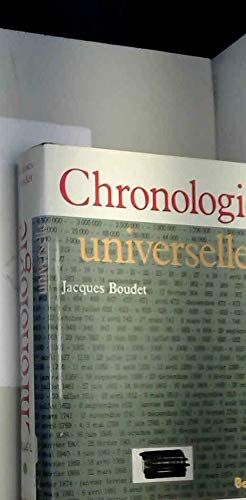 BOUDET/CHRONOL.UNIVERS. (Ancienne Edition)