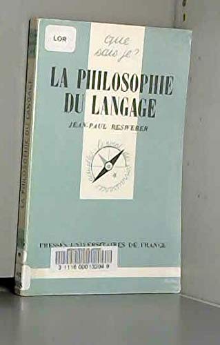 La Philosophie du langage