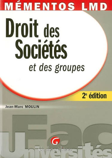 Droit des sociétés et des groupes