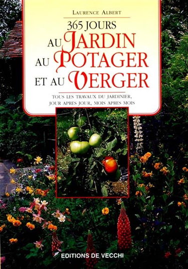 Couverture de 365 jours au jardin, au potager et au verger