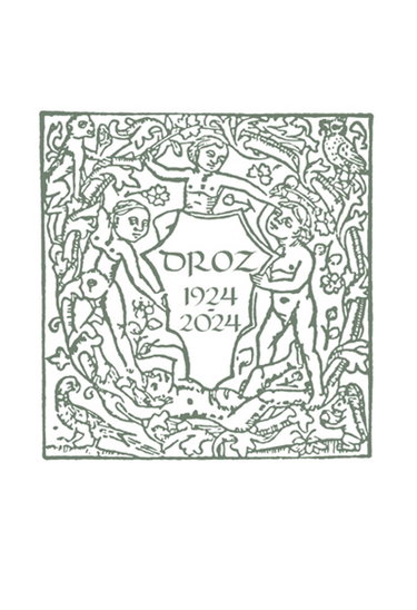 Couverture de Droz 1924-2024 : portraits et anthologie