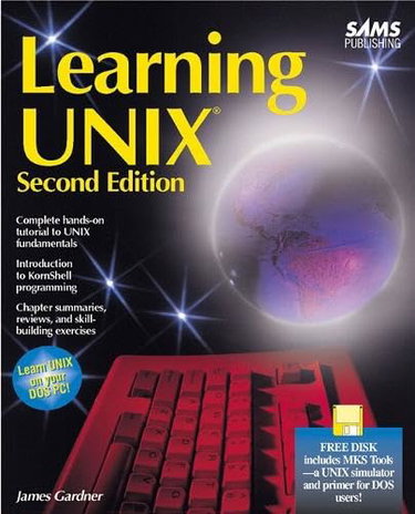 Couverture de Learning Unix/Book and Disk