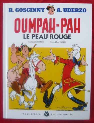 Tirage spécial / édition limitée 2012 / Oumpah-pah le peau rouge