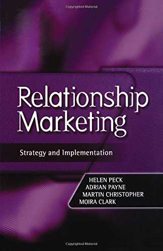 Couverture de Relationship Marketing: Strategy and Implementation