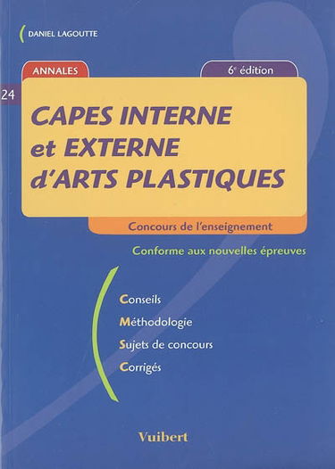 Capes interne et externe d'arts plastiques