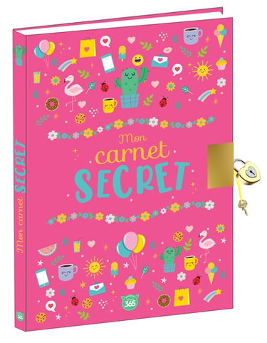 Couverture de Mon carnet secret : girly