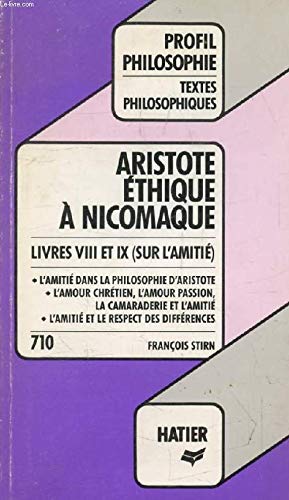 ARISTOTE: ETHIQUE