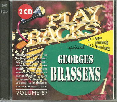 Couverture de Special Georges Brassens Vol 87 par Georges Brassens