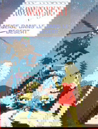 Neige dans le désert