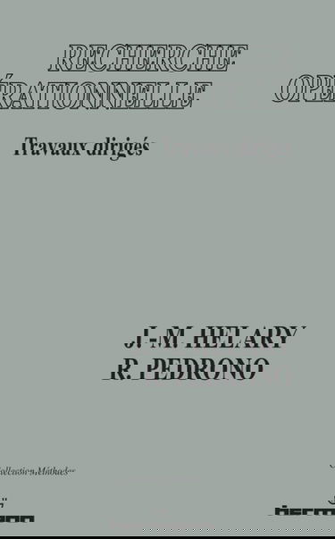 Recherche opérationnelle : travaux dirigés