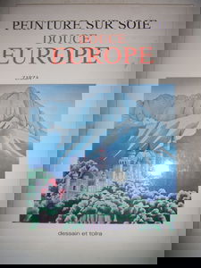 Peinture sur soie : douce Europe