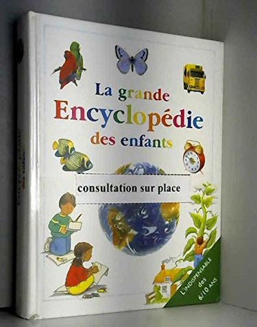 Couverture de La grande encyclopédie des enfants