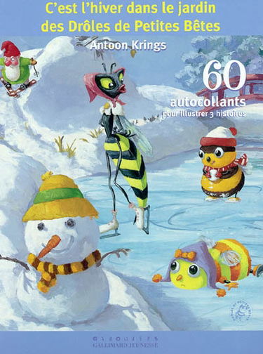 C'est l'hiver dans le jardin des drôles de petites bêtes