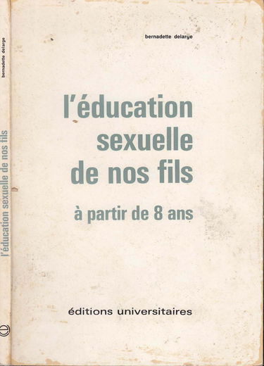 L'éducation sexuelle de nos fils à partir de 8 ans
