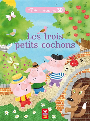 Couverture de Les trois petits cochons