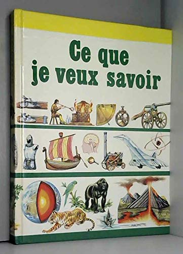 Ce que je veux savoir
