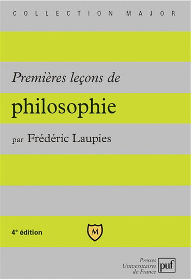 Premières leçons de philosophie