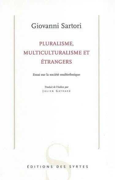 Multiculturalisme et pluralisme