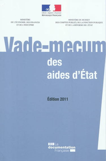 Vade-mecum des aides d'Etat