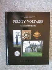 Couverture de FERNEY-VOLTAIRE.PAGES D'HISTOIRE. par Collectif