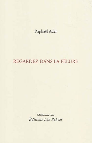 Regardez dans la fêlure