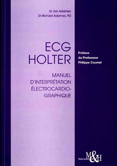 Couverture de ECG Holter : manuel d'interprétation électrocardiographique