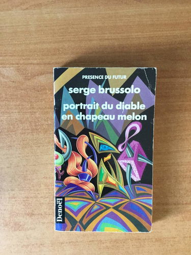 Portrait du diable en chapeau melon