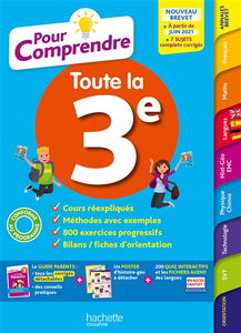 Pour comprendre toute la 3e : nouveau brevet : conforme au programme