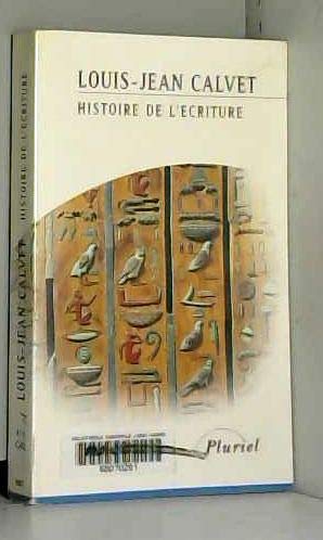 Histoire de l'écriture
