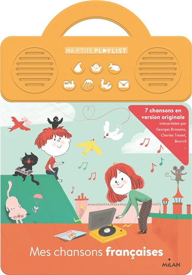 Couverture de Mes chansons françaises : 7 chansons en version originale