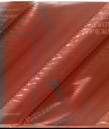 Dictionnaire latin-français