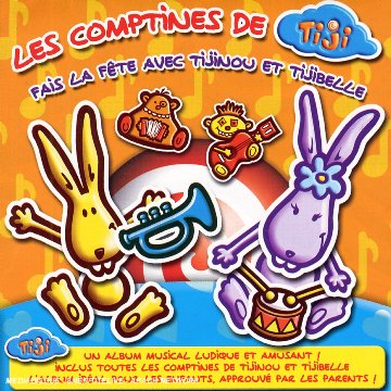 Couverture de Les Comptines de Tiji